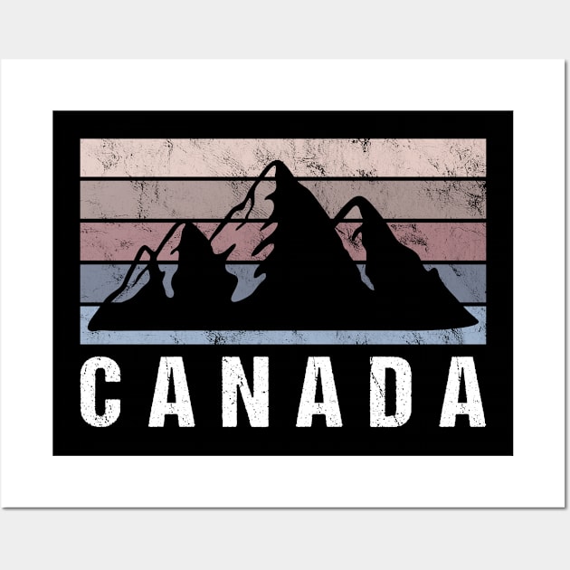 Canada Mountains Wall Art by JKFDesigns